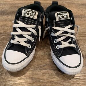 Converse Black and White High-Top Sneakers